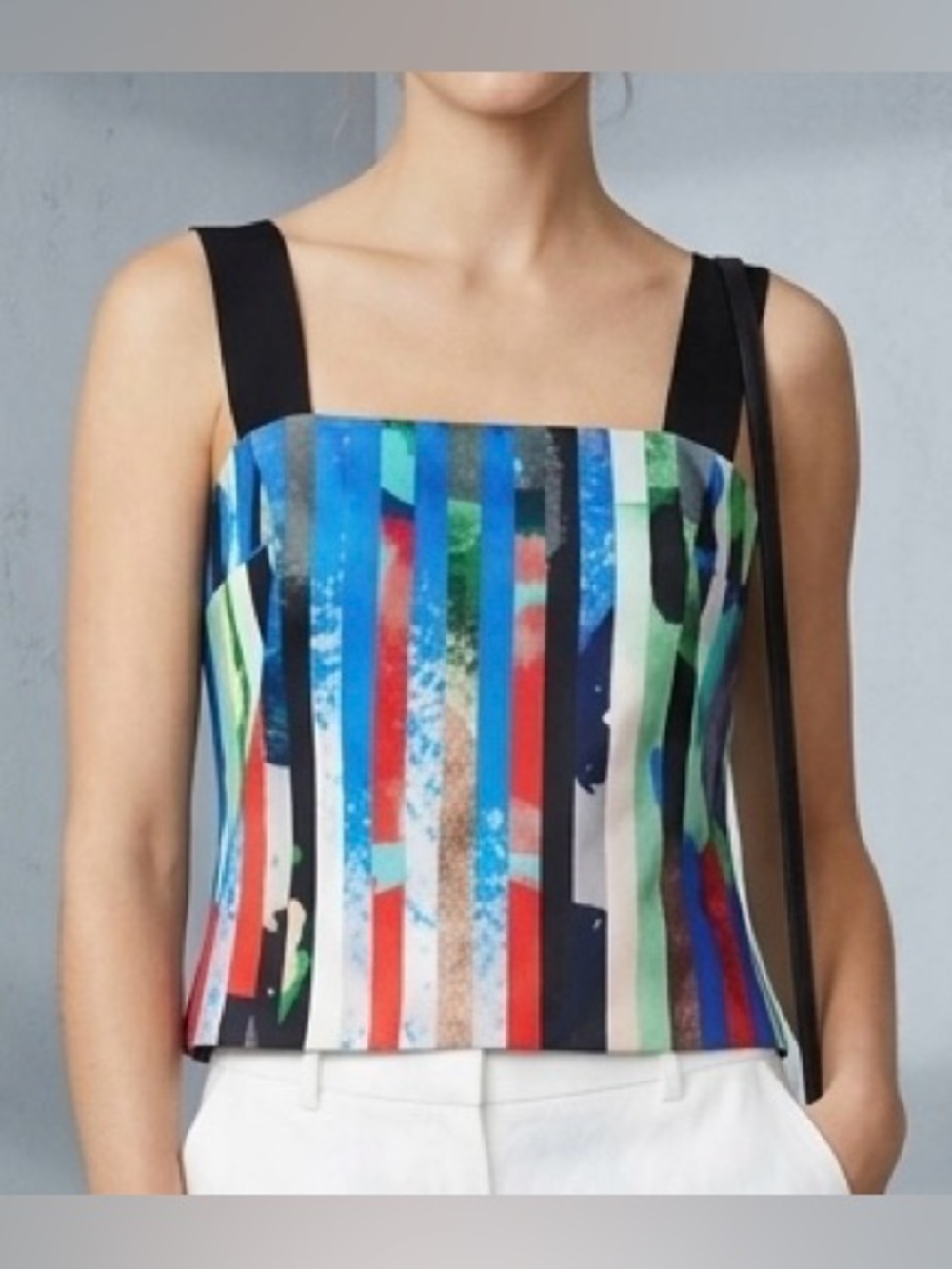 Milly Multicolor Lorena Striped Camisole Size 6 NWOT